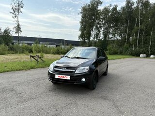 2016 Lada (ВАЗ) Granta I, чёрный, 400000 рублей, вид 2