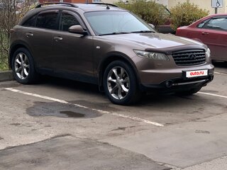 2006 Infiniti FX35 I (S50) Рестайлинг, коричневый, 1150000 рублей, вид 1