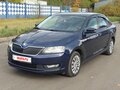 2017 Skoda Rapid I, синий, 1250000 рублей