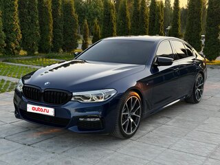 2018 BMW 5 серии 530i xDrive VII (G30/G31/G38), синий, 3299999 рублей, вид 2