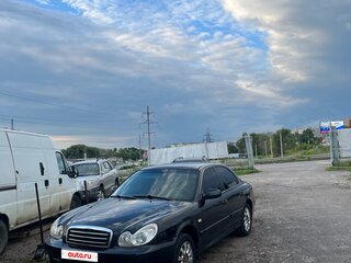 2006 Hyundai Sonata ТагАЗ IV (EF) Рестайлинг, чёрный, 375000 рублей, вид 2