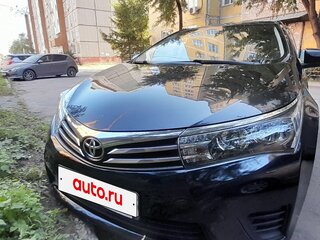 2014 Toyota Corolla XI (E160, E170, E180), чёрный, 1080000 рублей, вид 1
