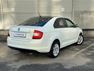 2015 Skoda Rapid I, белый, 795000 рублей, вид 5