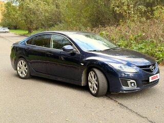2008 Mazda 6 II (GH), синий, 750000 рублей, вид 3