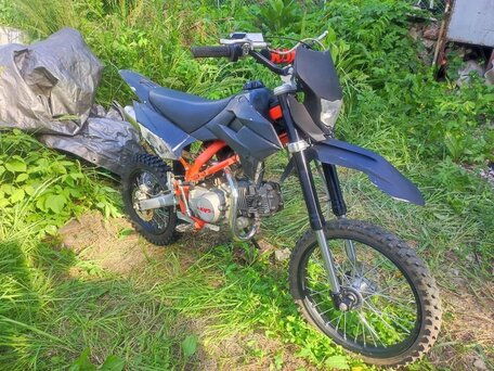 2023 Kayo Basic TT125, чёрный, 60000 рублей, вид 1