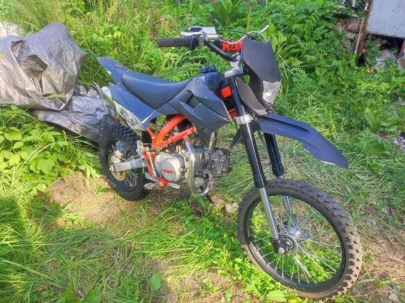 2023 Kayo Basic TT125, чёрный, 60000 рублей