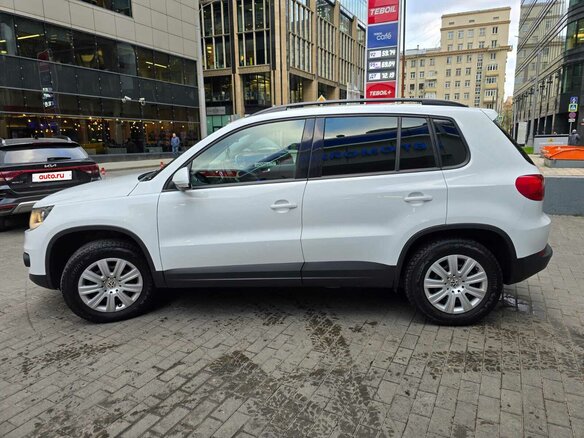 2015 Volkswagen Tiguan I Рестайлинг, белый, 1450000 рублей - вид 5