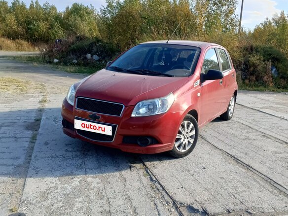 2008 Chevrolet Aveo I Рестайлинг, красный, 390000 рублей - вид 2