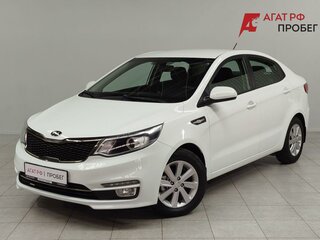 2017 Kia Rio III Рестайлинг, белый, 1280000 рублей, вид 1