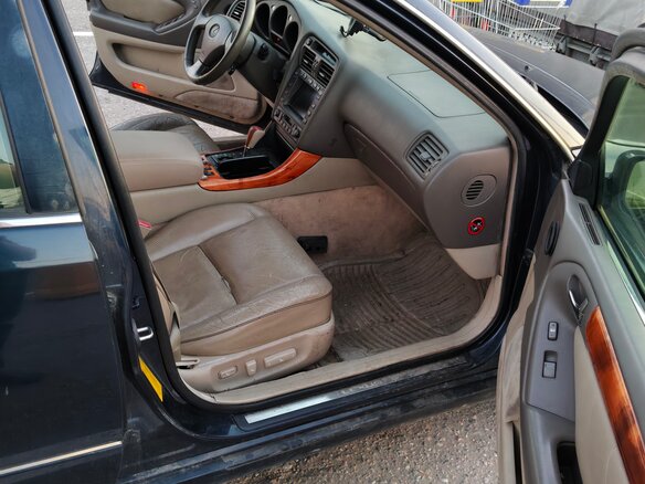 1998 Lexus GS 300 II, синий, 450000 рублей - вид 4