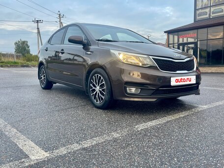 2015 Kia Rio III, коричневый, 690000 рублей, вид 1