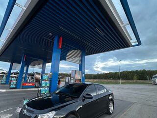 2012 Chevrolet Cruze I, чёрный, 710000 рублей, вид 1
