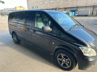 2012 Mercedes-Benz Vito 111 CDI L3 II (W639) Рестайлинг, чёрный, 1490000 рублей, вид 4
