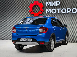 2020 Renault Logan Stepway II Рестайлинг, синий, 885000 рублей, вид 4