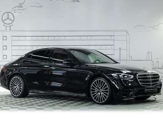 2024 Mercedes-Benz S-Класс 500 4MATIC VII (W223), чёрный, 23900000 рублей, вид 4