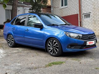 2022 Lada (ВАЗ) Granta I Рестайлинг, синий, 900000 рублей, вид 1