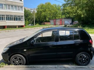 2010 Hyundai Getz I Рестайлинг, чёрный, 525000 рублей, вид 4