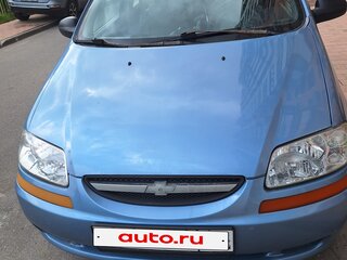 2004 Chevrolet Aveo I, синий, 450000 рублей, вид 1
