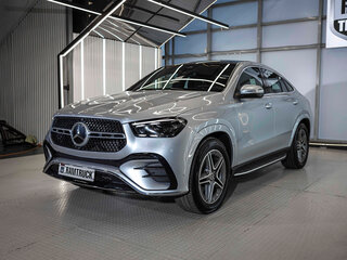 2024 Mercedes-Benz GLE Coupe 450 II (C167) Рестайлинг, серебристый, 12199999 рублей, вид 4