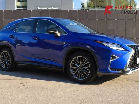 2018 Lexus RX 200t IV, синий, 3990000 рублей, вид 3