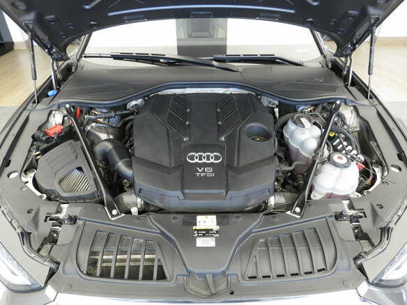 2022 Audi A8 60 TFSI e IV (D5) Рестайлинг, серый, 10990000 рублей - вид 29