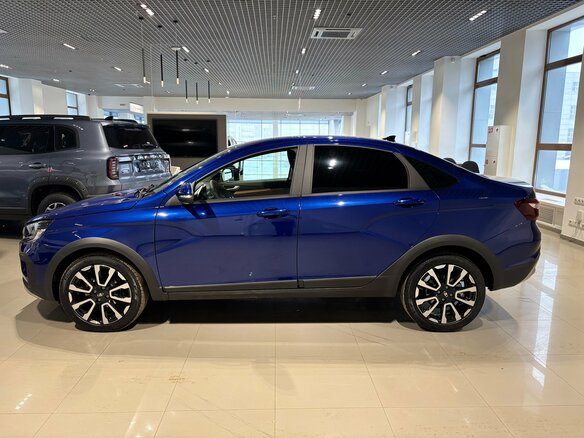 2026 Lada (ВАЗ) Vesta Cross I Рестайлинг (NG), синий - вид 2