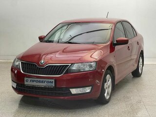 2014 Skoda Rapid I, красный, 935000 рублей, вид 1