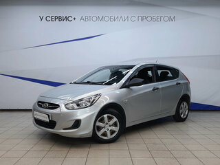 2014 Hyundai Solaris I, серебристый, 860000 рублей, вид 1