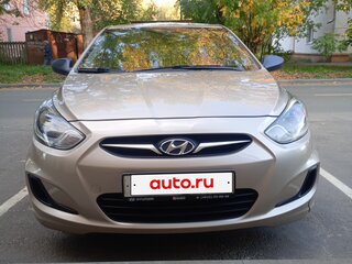 2012 Hyundai Solaris I, серый, 680000 рублей, вид 1