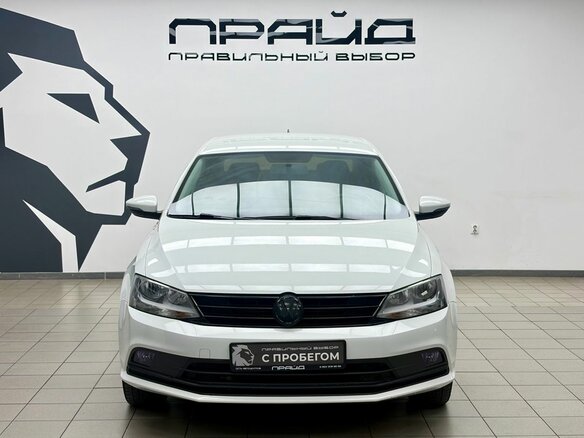 2018 Volkswagen Jetta VI Рестайлинг, белый, 1455000 рублей - вид 1