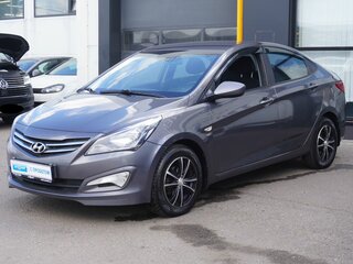 2015 Hyundai Solaris I Рестайлинг, серый, 995000 рублей, вид 1
