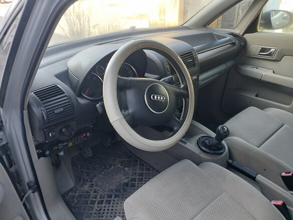 2002 Audi A2, серебристый, 650000 рублей - вид 4