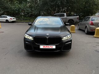 2019 BMW 7 серии Long 730Ld xDrive VI (G11/G12) Рестайлинг, чёрный, 5600000 рублей, вид 2
