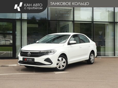 2022 Volkswagen Polo VI, белый, 1490000 рублей, вид 1