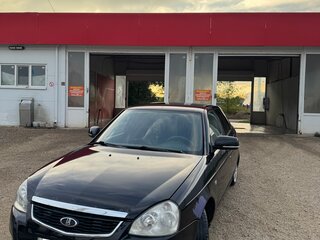 2008 Lada (ВАЗ) Priora I, чёрный, 280000 рублей, вид 1