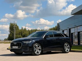 2019 Audi Q8 45 TDI I (4M), чёрный, 5950000 рублей, вид 3