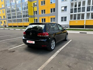 2008 Volkswagen Golf VI, чёрный, 635000 рублей, вид 3