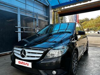 2013 Mercedes-Benz B-Класс 180 CDI II (W246), чёрный, 1150000 рублей, вид 2