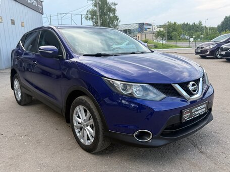 2014 Nissan Qashqai II, синий, 1385000 рублей, вид 4
