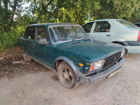 2009 Lada (ВАЗ) 2107, зелёный, 150000 рублей, вид 3