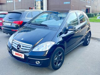 2012 Mercedes-Benz A-Класс 180 II (W169) Рестайлинг, чёрный, 605000 рублей, вид 2