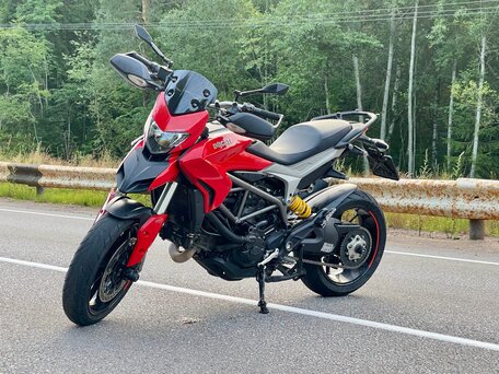 2013 Ducati Hyperstrada, красный, 750000 рублей, вид 3