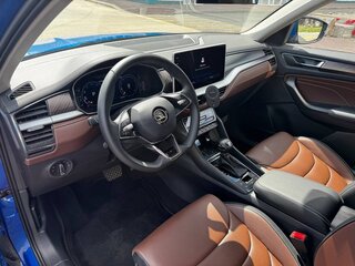 2024 Skoda Kodiaq I Рестайлинг, синий, 4000000 рублей, вид 5