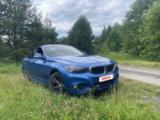2014 BMW 3 серии Gran Turismo 320i xDrive VI (F3x), синий, 2400000 рублей, вид 3