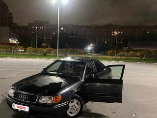 1991 Audi 100 IV (C4), чёрный, 250000 рублей, вид 1