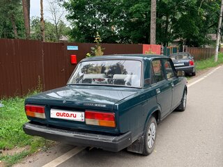 2005 Lada (ВАЗ) 2107, зелёный, 180000 рублей, вид 4
