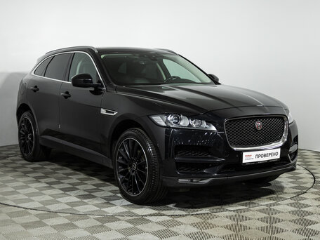 2019 Jaguar F-Pace I, чёрный, 2399700 рублей, вид 3