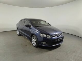 2012 Volkswagen Polo V, синий, 596550 рублей, вид 3