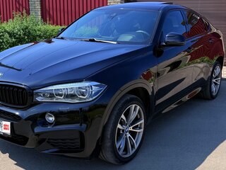 2016 BMW X6 30d II (F16), чёрный, 3750000 рублей, вид 3
