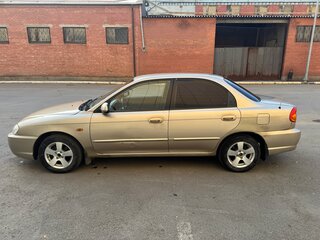 2007 Kia Spectra I Рестайлинг 2, золотистый, 230000 рублей, вид 5